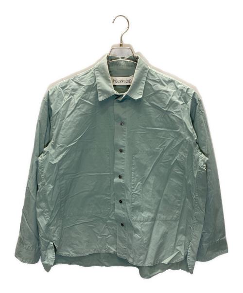 POLYPLOID（ポリプロイド）POLYPLOID (ポリプロイド) SHIRT JACKET グリーン サイズ:下記参照の古着・服飾アイテム