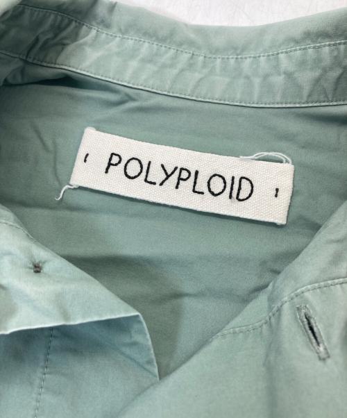 POLYPLOID（ポリプロイド）POLYPLOID (ポリプロイド) SHIRT JACKET グリーン サイズ:下記参照の古着・服飾アイテム