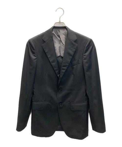 BEAMS F（ビームスエフ）BEAMS F (ビームスエフ) セットアップスーツ ブラック サイズ:SIZE 42/8Rの古着・服飾アイテム