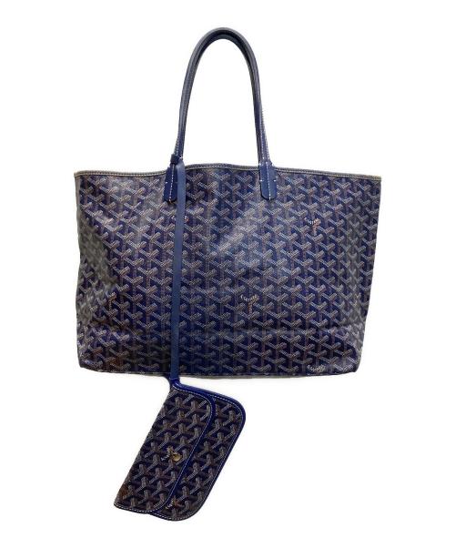GOYARD（ゴヤール）GOYARD (ゴヤール) サンルイPM トートバッグ ブルーの古着・服飾アイテム