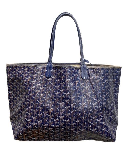 GOYARD（ゴヤール）GOYARD (ゴヤール) サンルイPM トートバッグ ブルーの古着・服飾アイテム