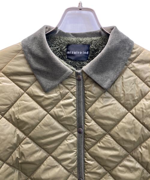 mizuiro-ind（ミズイロインド）mizuiro-ind (ミズイロインド) キルティングコート グリーン サイズ:表記なしの古着・服飾アイテム