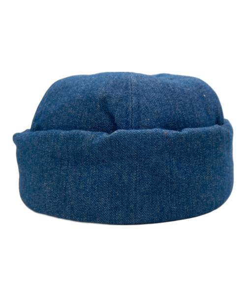 TIGHTBOOTH PRODUCTION（タイトブースプロダクション）TIGHTBOOTH PRODUCTION (タイトブースプロダクション) DENIM ROLL CAP / デニム ロール キャップ インディゴ サイズ:SIZE Lの古着・服飾アイテム