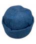TIGHTBOOTH PRODUCTION（タイトブースプロダクション）の古着「DENIM ROLL CAP / デニム ロール キャップ」｜インディゴ