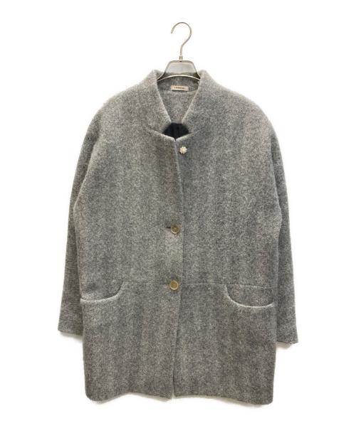 LARDINI（ラルディーニ）LARDINI (ラルディーニ) アルパカ混コート グレー サイズ:SIZE 40の古着・服飾アイテム