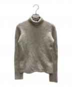 GUCCIグッチ）の古着「カシミヤ混ハイネックニット」｜ベージュ