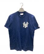 GENUINE MERCHANDISEジェニュイン マーチャンダイズ）の古着「NEW YORK YANKEES プリントTシャツ」｜ネイビー