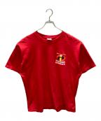 Hanesヘインズ）の古着「キャラクタープリントTシャツ」｜レッド