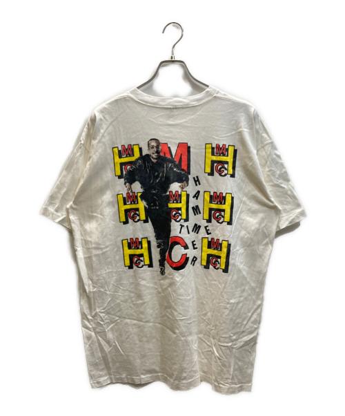 Murina（ムリナ）Murina (ムリナ) ラッパープリントTシャツ ホワイト サイズ:SIZE XLの古着・服飾アイテム