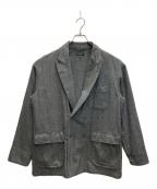 Engineered Garmentsエンジニアドガーメンツ）の古着「ピークドラペルダブル ジャケット」｜グレー