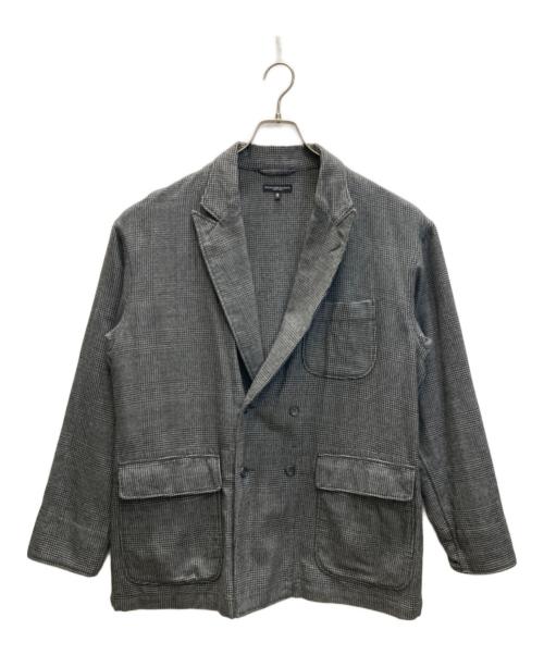 Engineered Garments（エンジニアドガーメンツ）Engineered Garments (エンジニアドガーメンツ) ピークドラペルダブル ジャケット グレー サイズ:Sの古着・服飾アイテム