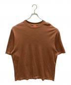 Yonetomiヨネトミ）の古着「GARMENT DYED RANDOM BORDER T-SHIRT」｜ブラウン