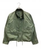 JOURNAL STANDARD relumeジャーナルスタンダード レリューム）の古着「フェード マウンテン スタンドカラー ブルゾン」｜オリーブ
