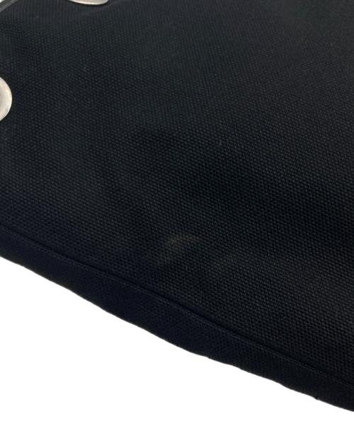 BURBERRY BLUE LABEL（バーバリーロンドンブルーレーベル）BURBERRY BLUE LABEL (バーバリーロンドンブルーレーベル) ノバチェック リバーシブル トートバッグ ブラックの古着・服飾アイテム