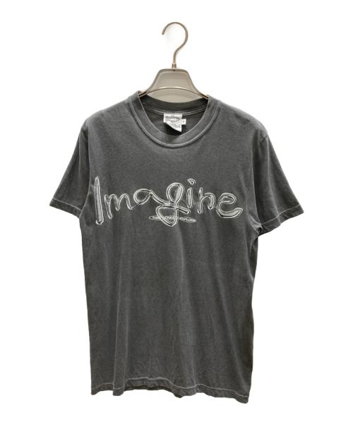 HOME ECONOMICS EXPERIMENT（ホーム エコノミクス エクスペリメント）HOME ECONOMICS EXPERIMENT (ホーム エコノミクス エクスペリメント) Imagine Tシャツ グレー サイズ:Sの古着・服飾アイテム