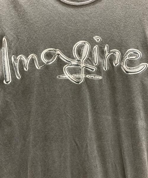 HOME ECONOMICS EXPERIMENT（ホーム エコノミクス エクスペリメント）HOME ECONOMICS EXPERIMENT (ホーム エコノミクス エクスペリメント) Imagine Tシャツ グレー サイズ:Sの古着・服飾アイテム
