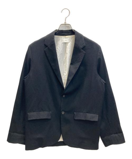 ATON（エイトン）ATON (エイトン) Shrink Flannel Jacket シュリンク フランネル ジャケット ブラック サイズ:02の古着・服飾アイテム