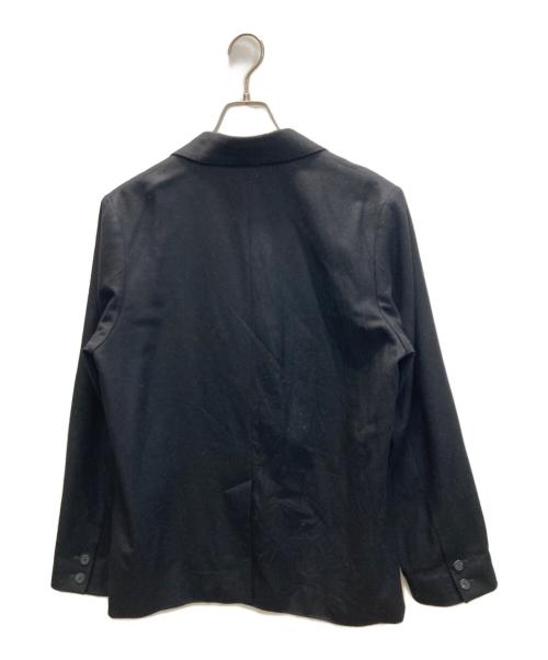 ATON（エイトン）ATON (エイトン) Shrink Flannel Jacket シュリンク フランネル ジャケット ブラック サイズ:02の古着・服飾アイテム