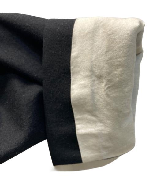 ATON（エイトン）ATON (エイトン) Shrink Flannel Jacket シュリンク フランネル ジャケット ブラック サイズ:02の古着・服飾アイテム