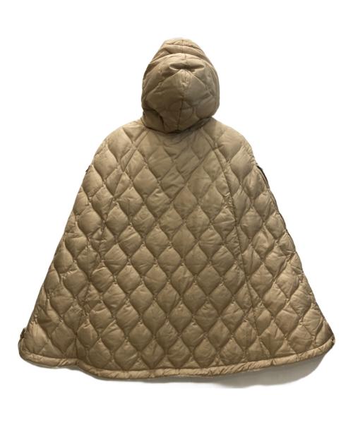 TAION（タイオン）TAION (タイオン) ミリタリー ダウンケープ ベージュ サイズ:ONE SIZEの古着・服飾アイテム