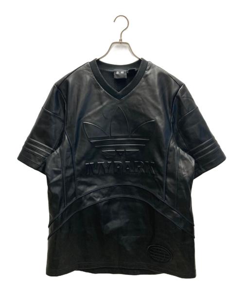 adidas（アディダス）adidas (アディダス) Ivy Park (アイヴィーパーク) Short Sleeve Fashion Jersey 'Black' ブラック サイズ:SIZE Mの古着・服飾アイテム