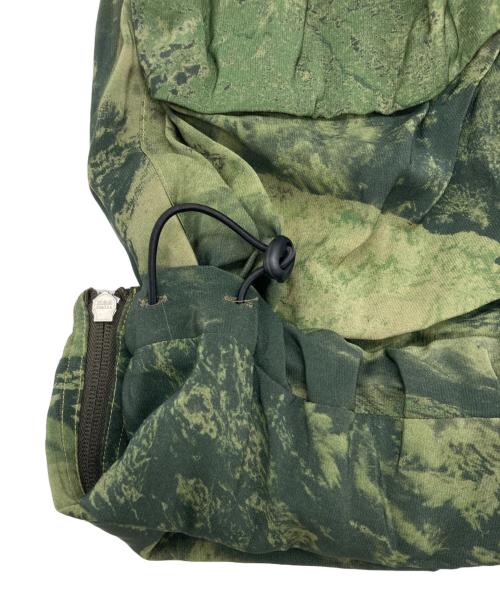 DIESEL（ディーゼル）DIESEL (ディーゼル) D-SARAN-CMF プリントカモ柄ブルゾンワンピース グリーン サイズ:SIZE 36 未使用品の古着・服飾アイテム