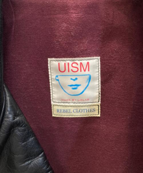 UNDERCOVER（アンダーカバー）UNDERCOVER (アンダーカバー) カウハイド ダブルライダースジャケット ブラック サイズ:SIZE 2の古着・服飾アイテム