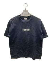NUMBER (N)INE（ナンバーナイン）の古着「ロゴ刺繍Tシャツ」｜ブラック