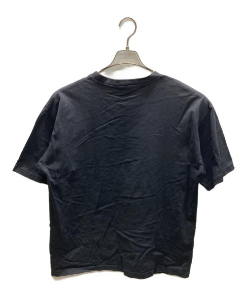 NUMBER (N)INE（ナンバーナイン）NUMBER (N)INE (ナンバーナイン) ロゴ刺繍Tシャツ ブラック サイズ:2の古着・服飾アイテム