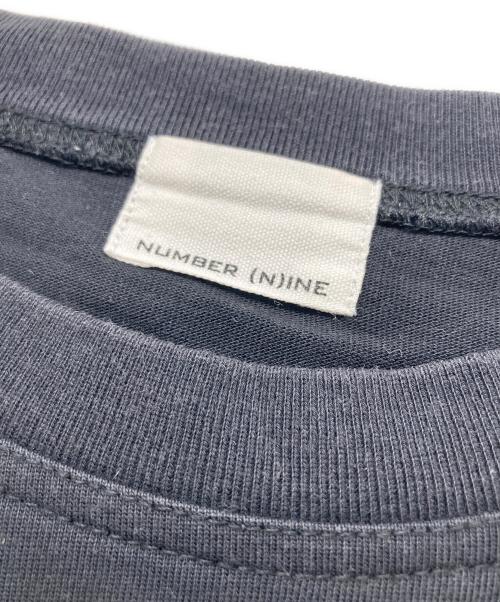 NUMBER (N)INE（ナンバーナイン）NUMBER (N)INE (ナンバーナイン) ロゴ刺繍Tシャツ ブラック サイズ:2の古着・服飾アイテム