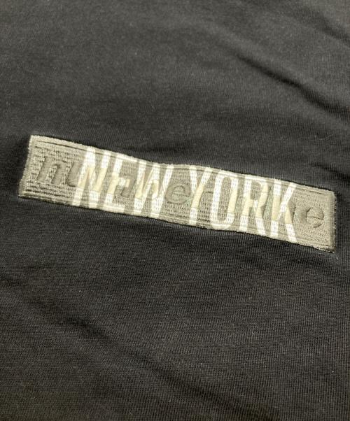NUMBER (N)INE（ナンバーナイン）NUMBER (N)INE (ナンバーナイン) ロゴ刺繍Tシャツ ブラック サイズ:2の古着・服飾アイテム