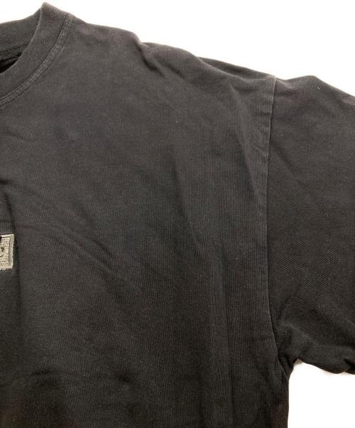 NUMBER (N)INE（ナンバーナイン）NUMBER (N)INE (ナンバーナイン) ロゴ刺繍Tシャツ ブラック サイズ:2の古着・服飾アイテム