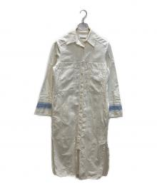 JIL SANDER（ジルサンダー）の古着「シャツワンピース」｜ホワイト