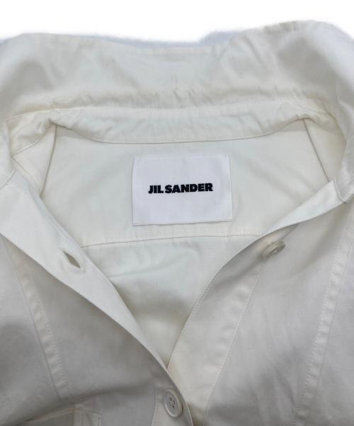 JIL SANDER（ジルサンダー）JIL SANDER (ジルサンダー) シャツワンピース ホワイト サイズ:SIZE 32の古着・服飾アイテム
