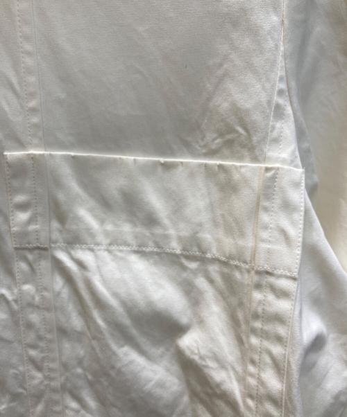 JIL SANDER（ジルサンダー）JIL SANDER (ジルサンダー) シャツワンピース ホワイト サイズ:SIZE 32の古着・服飾アイテム