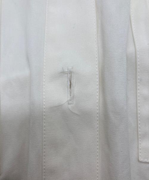 JIL SANDER（ジルサンダー）JIL SANDER (ジルサンダー) シャツワンピース ホワイト サイズ:SIZE 32の古着・服飾アイテム