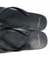 中古・古着 TORY BURCH (トリーバーチ) CUT-OUT WEDGEFLIP FLOP ブラック サイズ:SIZE US 10：5000円