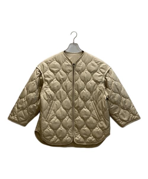 FRAMeWORK（フレームワーク）FRAMeWORK (フレームワーク) NEW 2wayキルティングブルゾン ベージュ サイズ:表記なしの古着・服飾アイテム