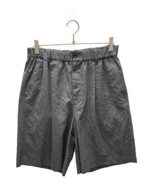 417 by EDIFICE（417 バイ エディフィス）417 by EDIFICE (417 バイ エディフィス) LE JAPON ATELIER ショートパンツ グレー サイズ:Lの古着・服飾アイテム