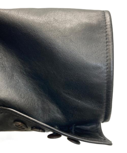 PAUL SMITH（ポールスミス）PAUL SMITH (ポールスミス) 3Bレザージャケット ブラック サイズ:Lの古着・服飾アイテム