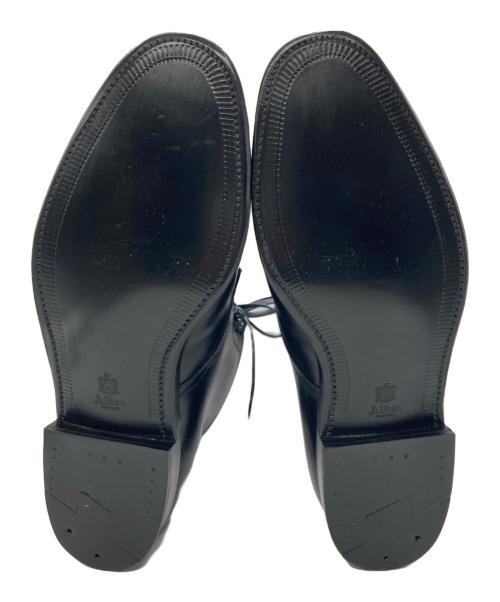 Alden（オールデン）Alden (オールデン) STRAIGHT TIP BOOT カーフ ストレート チップ レースアップブーツ ブラック サイズ:SIZE 9 1/2Dの古着・服飾アイテム