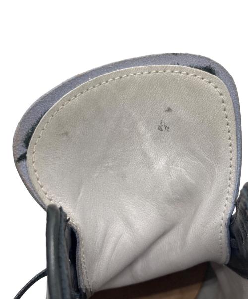 Alden（オールデン）Alden (オールデン) STRAIGHT TIP BOOT カーフ ストレート チップ レースアップブーツ ブラック サイズ:SIZE 9 1/2Dの古着・服飾アイテム