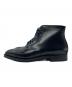 Alden (オールデン) STRAIGHT TIP BOOT カーフ ストレート チップ レースアップブーツ ブラック サイズ:SIZE 9 1/2D：60000円