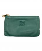 MIU MIUミュウミュウ）の古着「フラグメントケース」｜グリーン