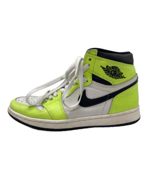 NIKE（ナイキ）NIKE (ナイキ) Air Jordan 1 High OG イエロー サイズ:25.5の古着・服飾アイテム
