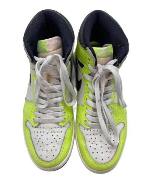 NIKE（ナイキ）NIKE (ナイキ) Air Jordan 1 High OG イエロー サイズ:25.5の古着・服飾アイテム