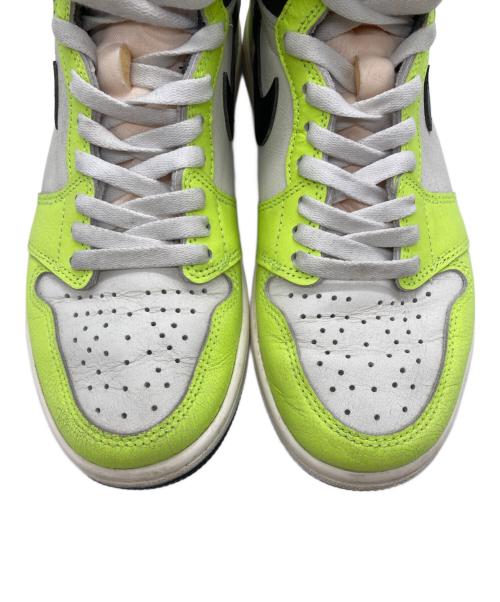 NIKE（ナイキ）NIKE (ナイキ) Air Jordan 1 High OG イエロー サイズ:25.5の古着・服飾アイテム