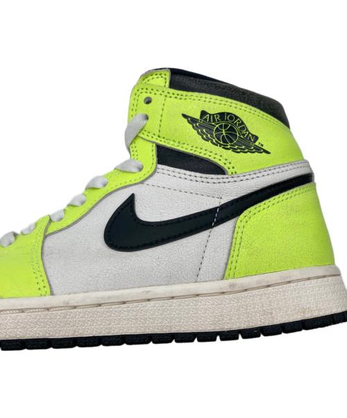 NIKE（ナイキ）NIKE (ナイキ) Air Jordan 1 High OG イエロー サイズ:25.5の古着・服飾アイテム