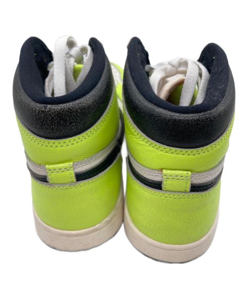 NIKE（ナイキ）NIKE (ナイキ) Air Jordan 1 High OG イエロー サイズ:25.5の古着・服飾アイテム