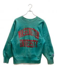 Champion REVERSE WEAVE（チャンピオン リバース ウィーブ）の古着「90s リバースウィーブ スウェット」｜グリーン